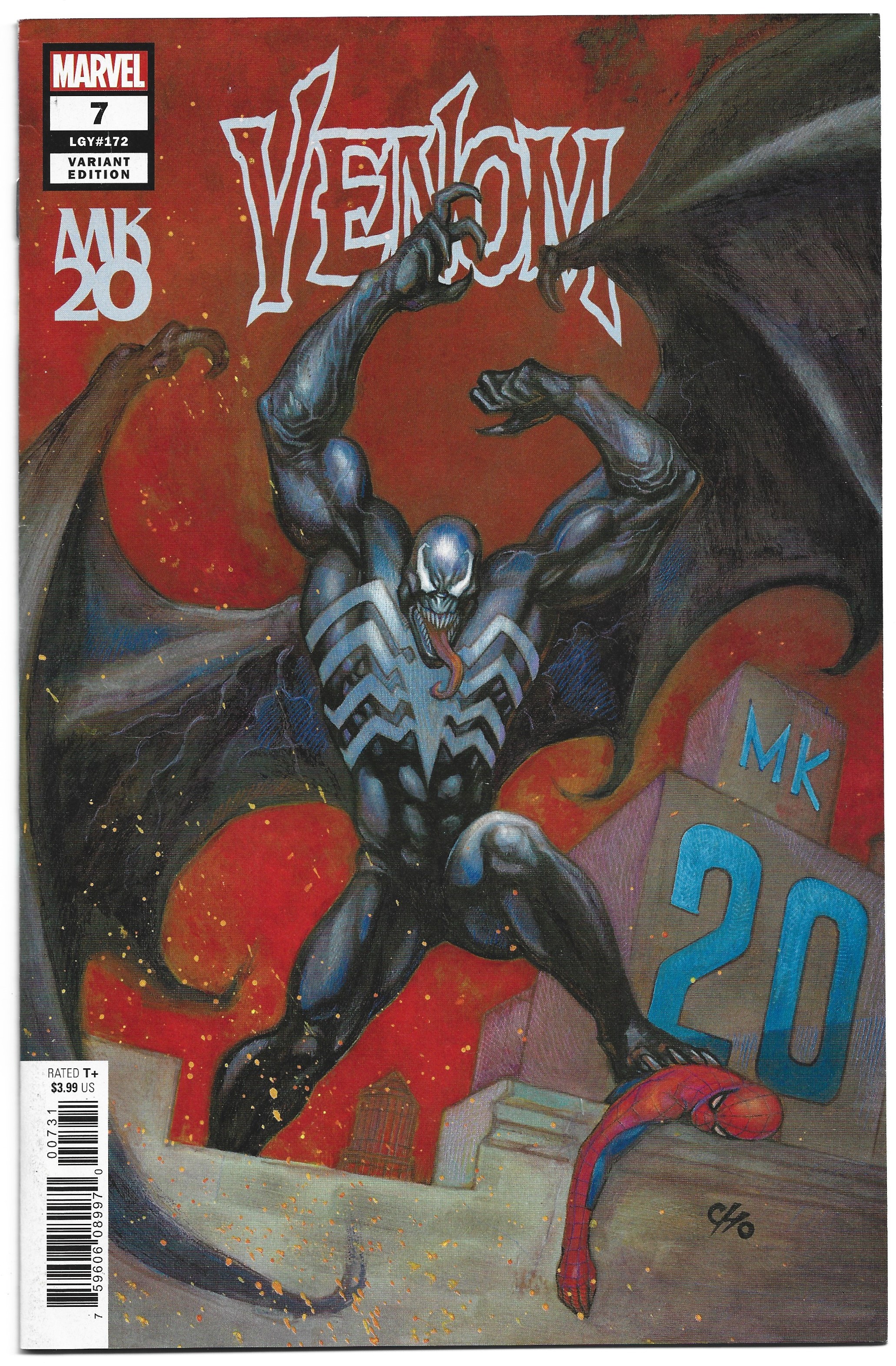 Venom #7 Frank Cho Marvel Knights Variant 1st Cameo Dylan Brock