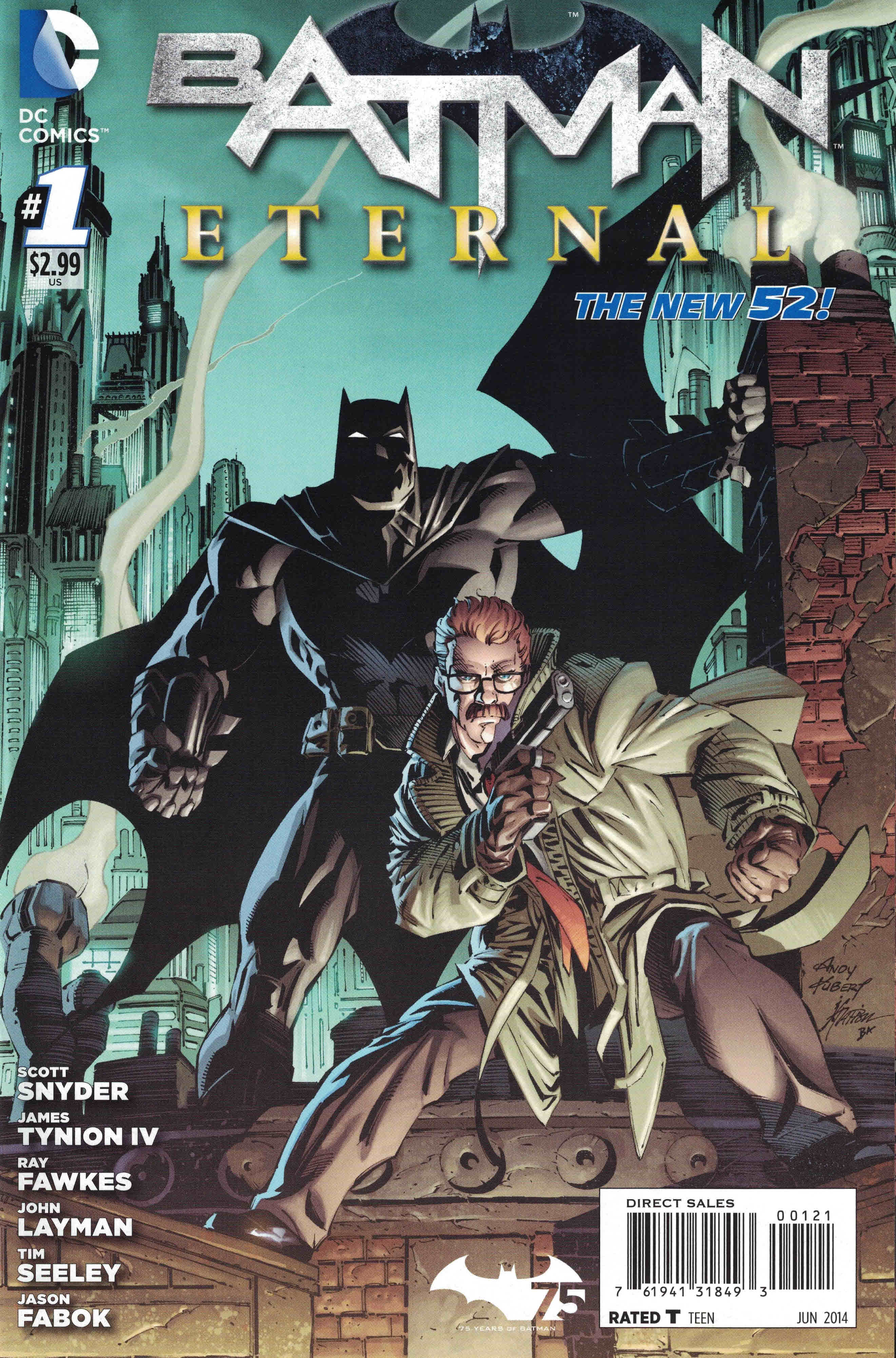 Batman Eternal #1 1:50 Andy Kubert Variant DC 2014 – Ultimate Comics