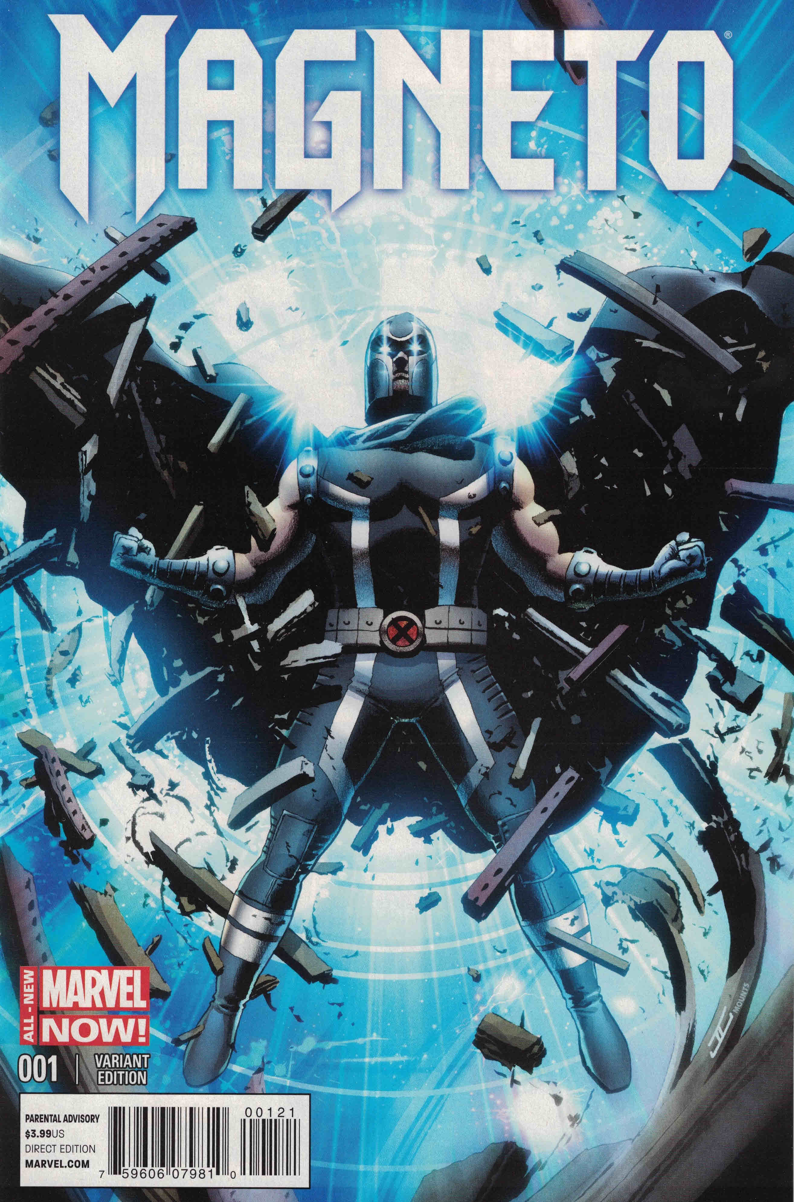 Magneto #1 1:50 John Cassaday Variant Marvel 2014 X-Men – Ultimate