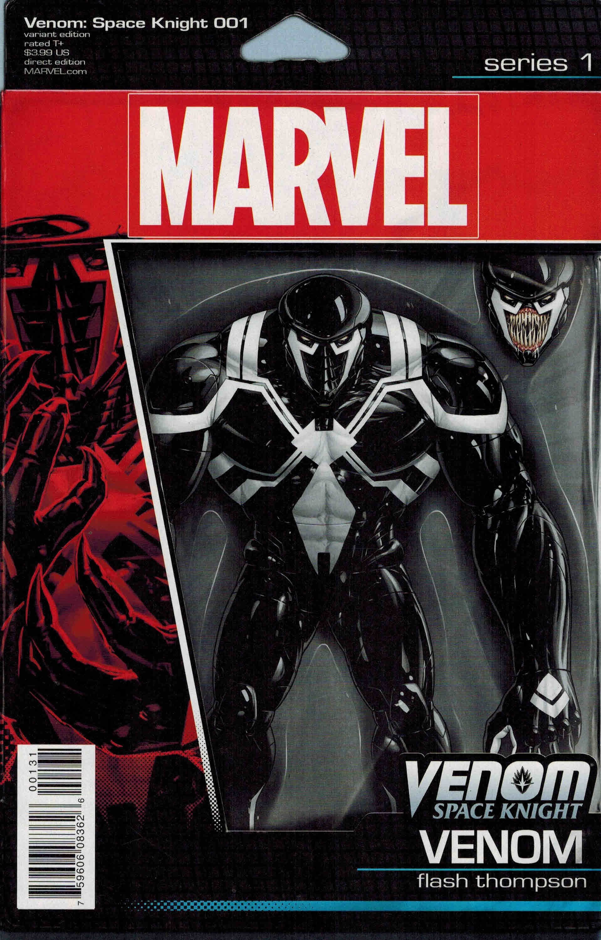 Venom Space Knight 1 Christopher Action Figure Variant Marvel Anad 15 Ultimate Comics