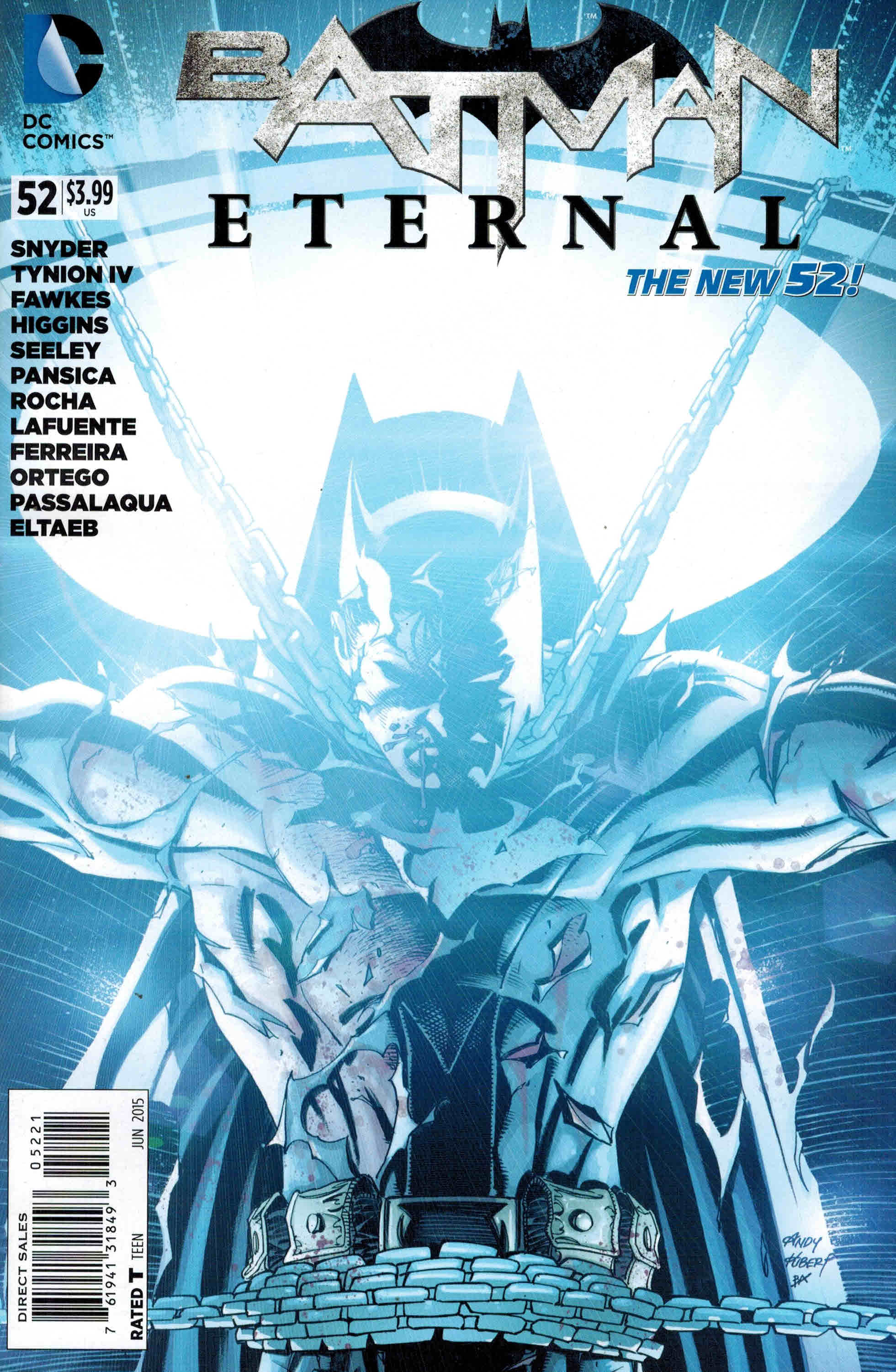 Batman Eternal #52 1:50 Andy Kubert Variant DC New 52 Snyder 2014 –  Ultimate Comics
