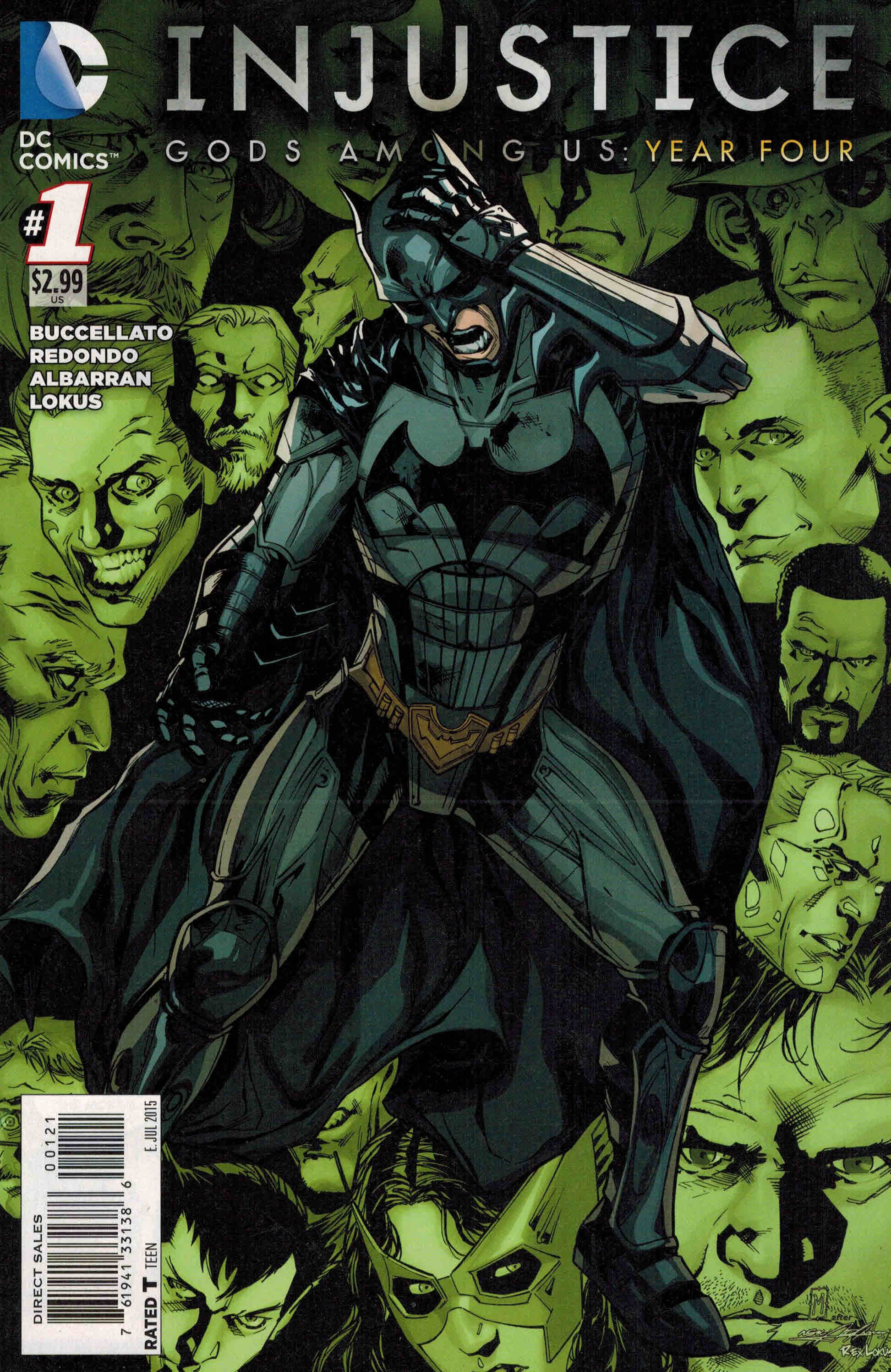 Injustice Gods Among Us Year Four #1 1:25 Variant DC Comics Batman –  Ultimate Comics