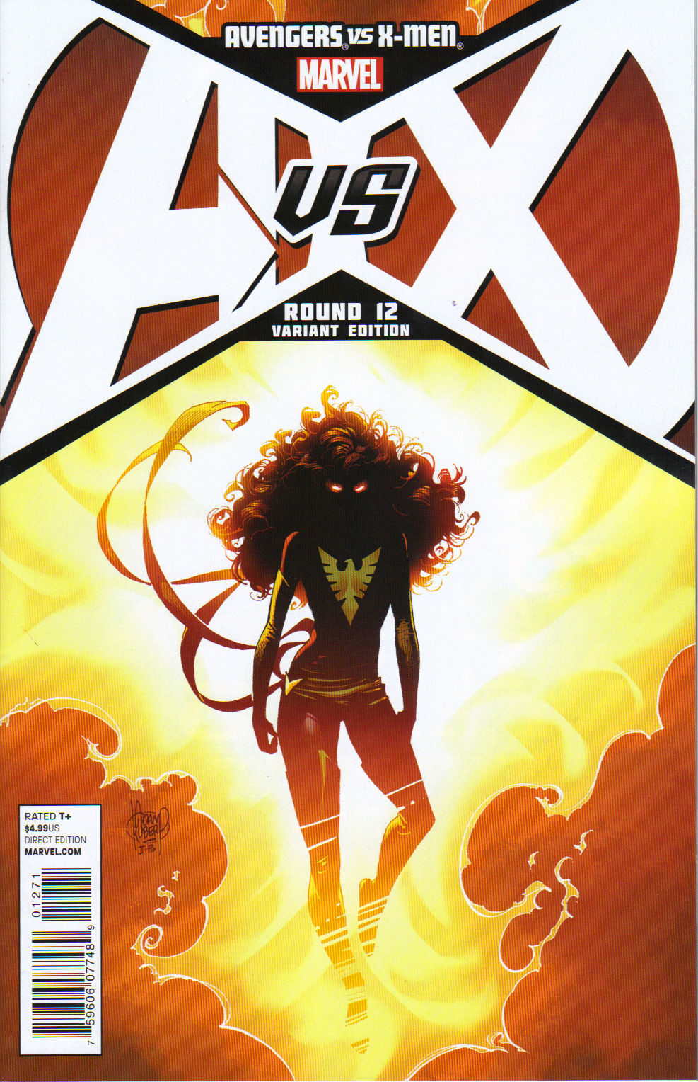 Avengers Vs X Men 12 1 50 Adam Kubert Variant Phoenix 12 Avx Vf Nm Ultimate Comics