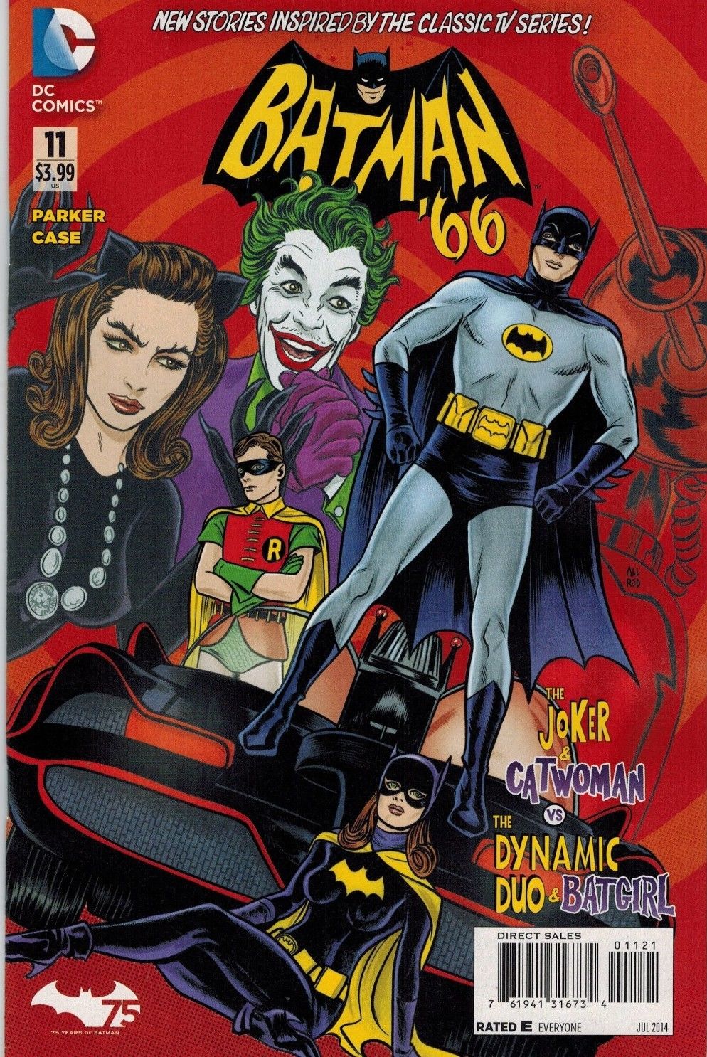 Batman '66 #11 1:25 Mike Allred Variant HTF harley Quinn – Ultimate Comics