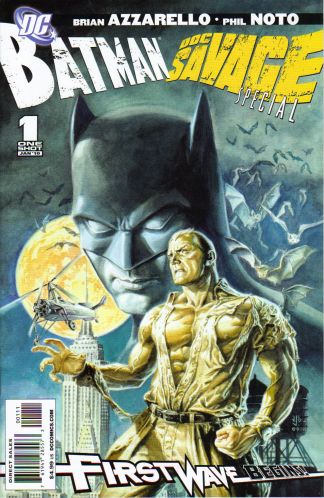 Batman / Doc Savage Special #1 First Wave Brian Azzarello Phil Noto