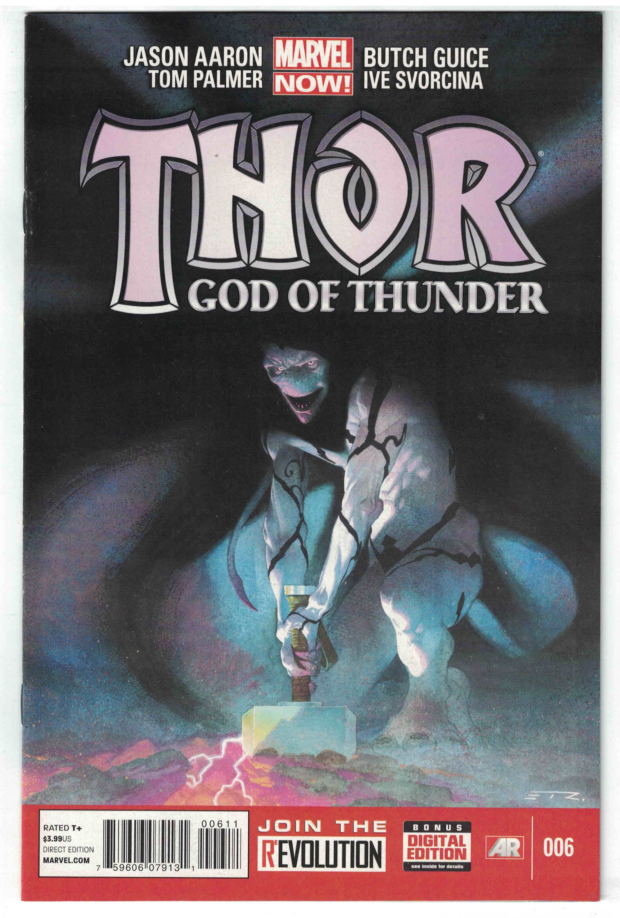 Thor God of Thunder #6 First God of Symbiotes Marvel 2012 1st Print VF