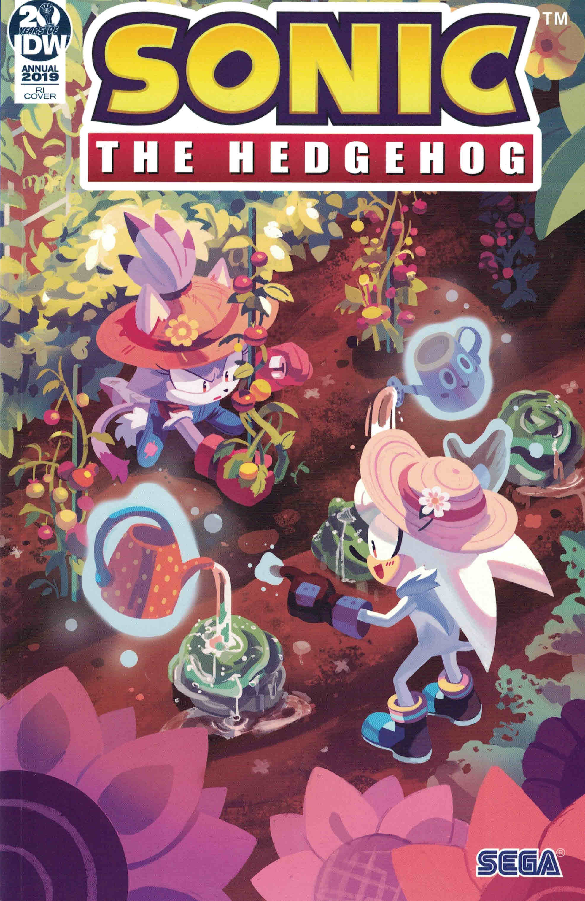 Sonic the Hedgehog Annual 2019 1:10 Nathalie Foudraine RI Variant IDW ...