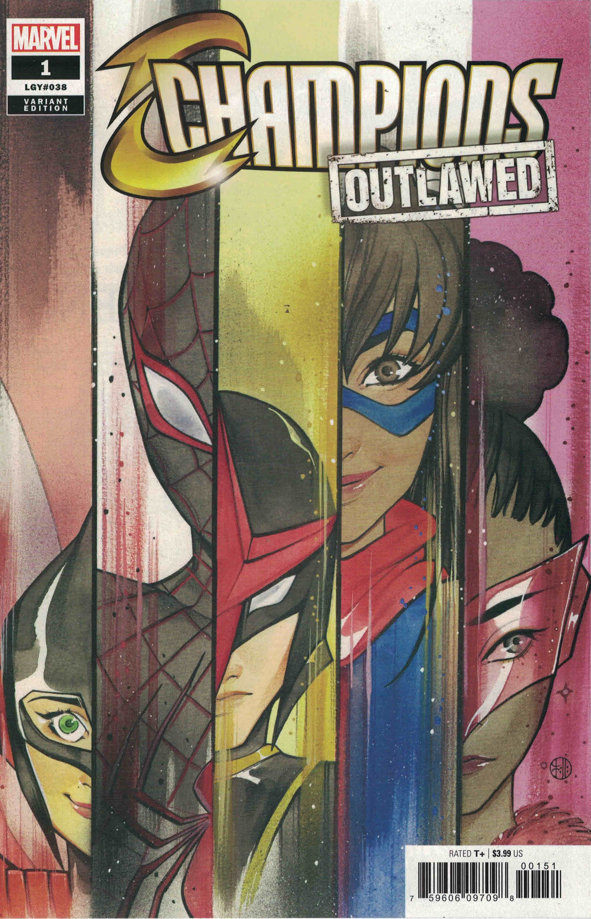 Champions #1 1:50 Peach Momoko Variant 2020 – Ultimate Comics