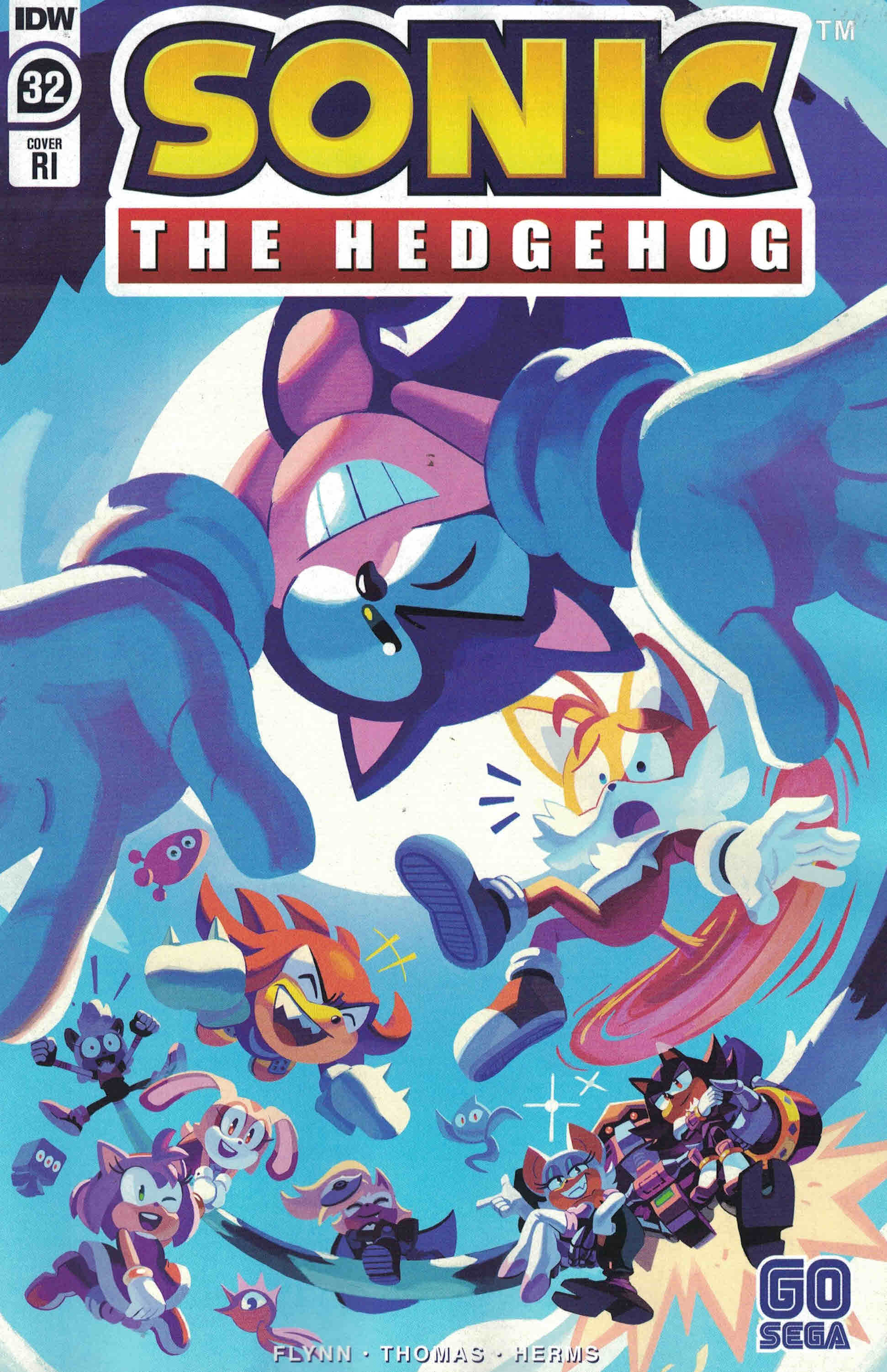 Sonic the Hedgehog #32 1:10 Nathalie Fourdraine Variant IDW 2018 1 ...