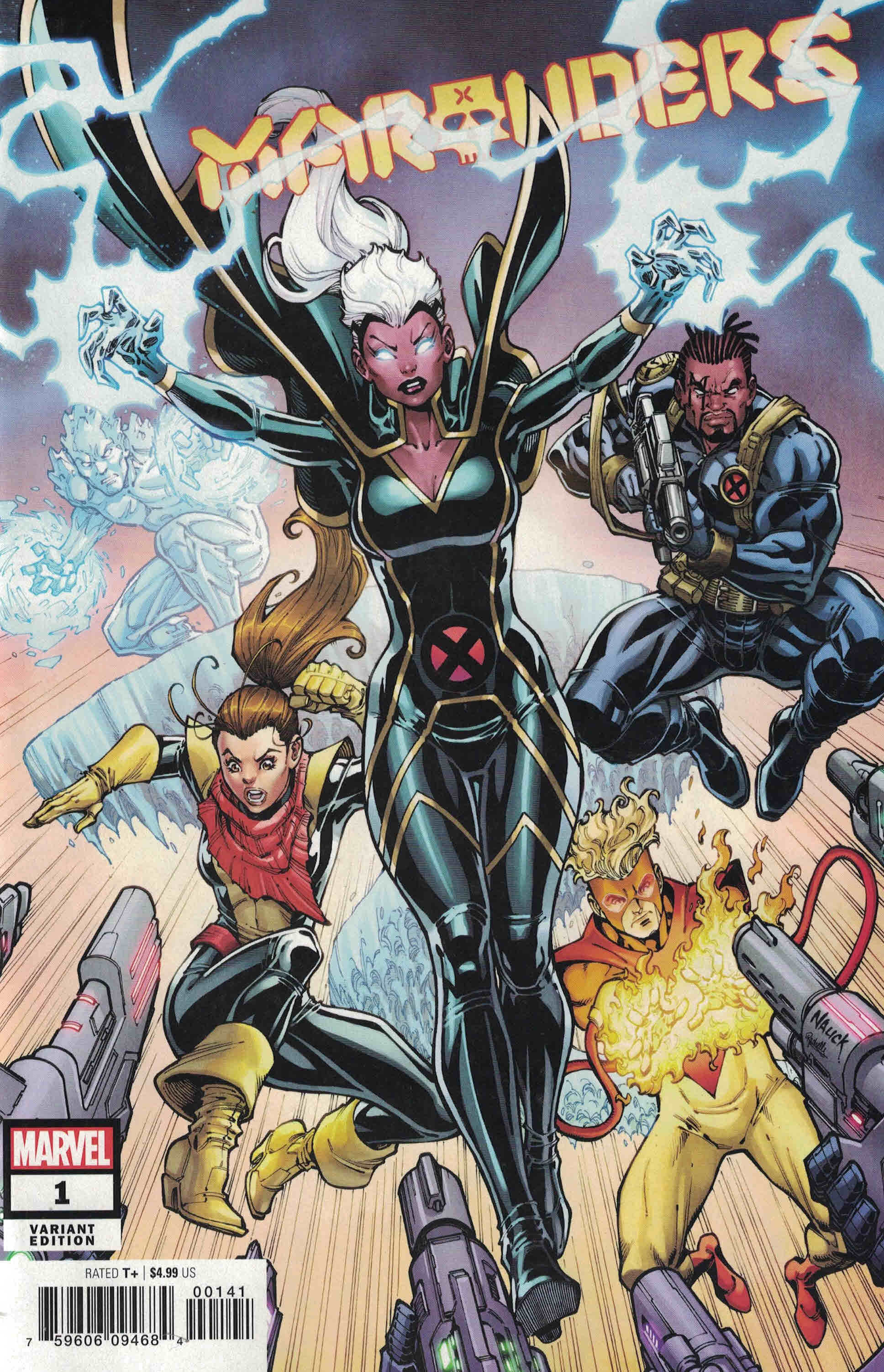 Marauders #1 1:50 Todd Nauck Variant Storm X-Men Marvel 2019