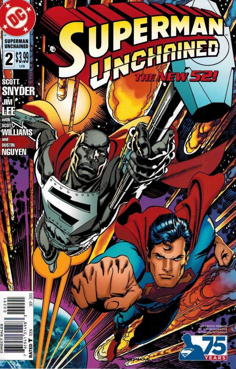 Superman Unchained #2 Jon Bogdanove 90's Steel Variant 1 – Ultimate Comics