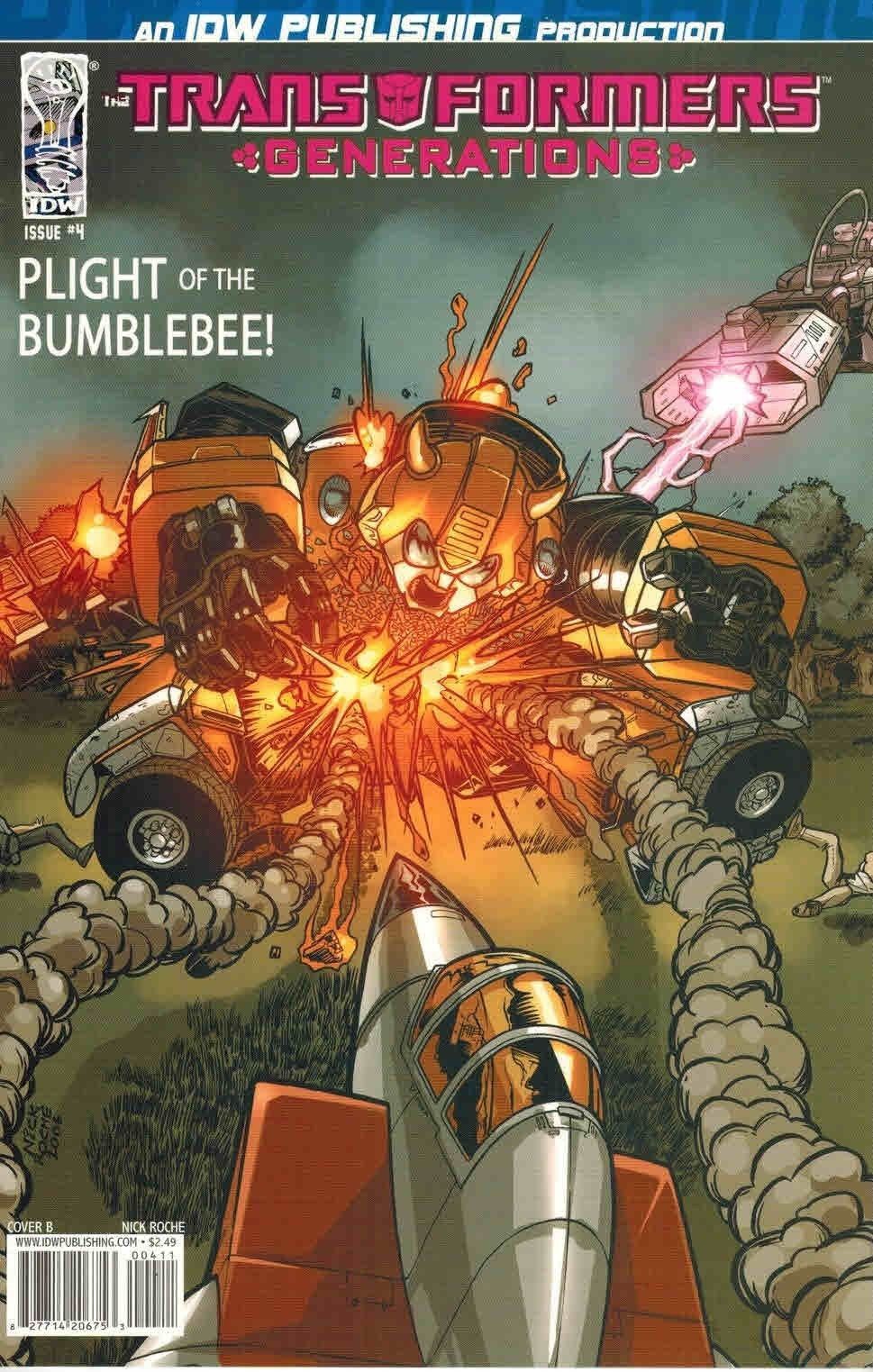 Nick Roche Transformers: Generations #4 Nick Roche B Variant 1 – Ultimate Comics