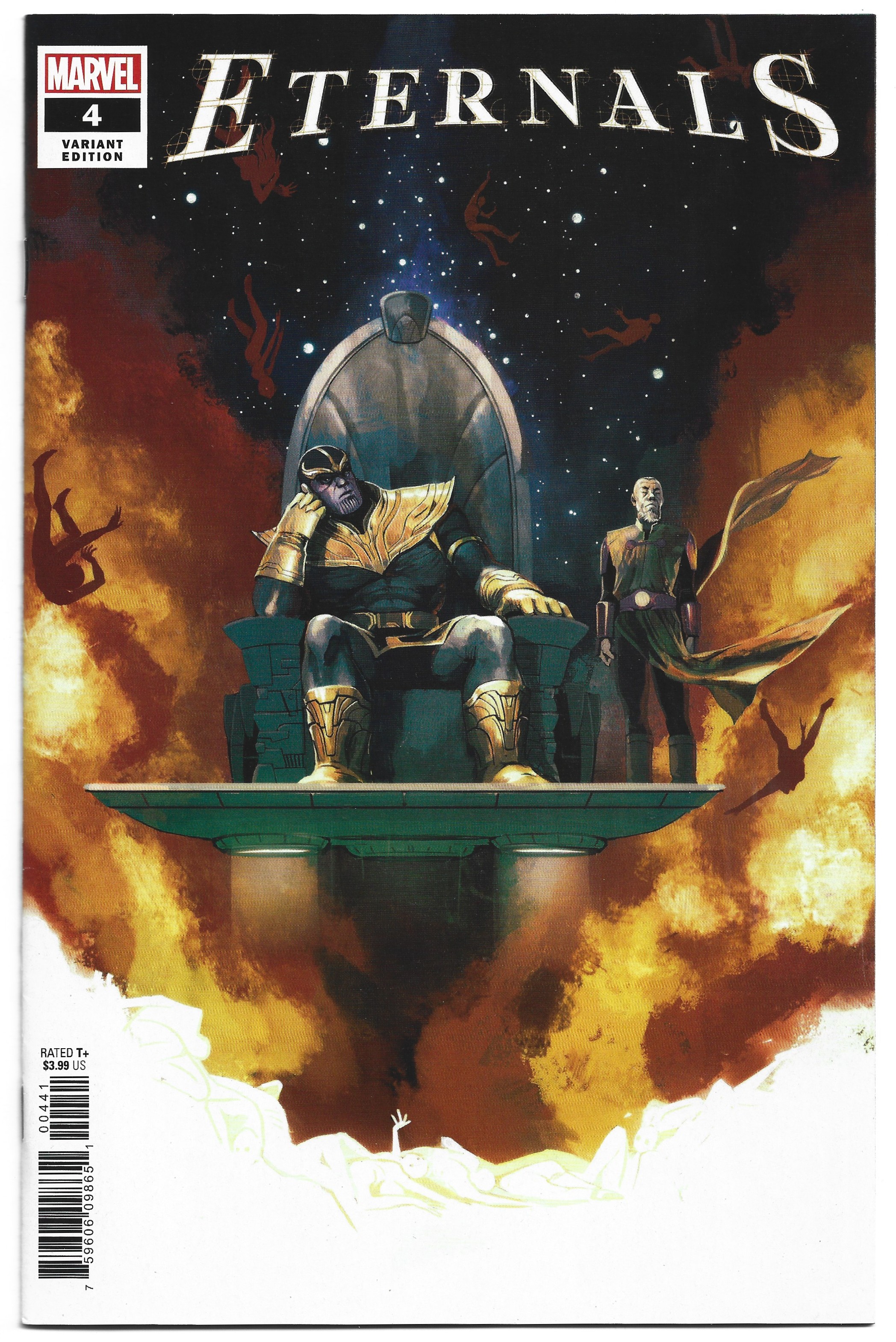 Eternals #4 1:25 Stephanie Hans Variant Marvel 2021 Kieron Gillen