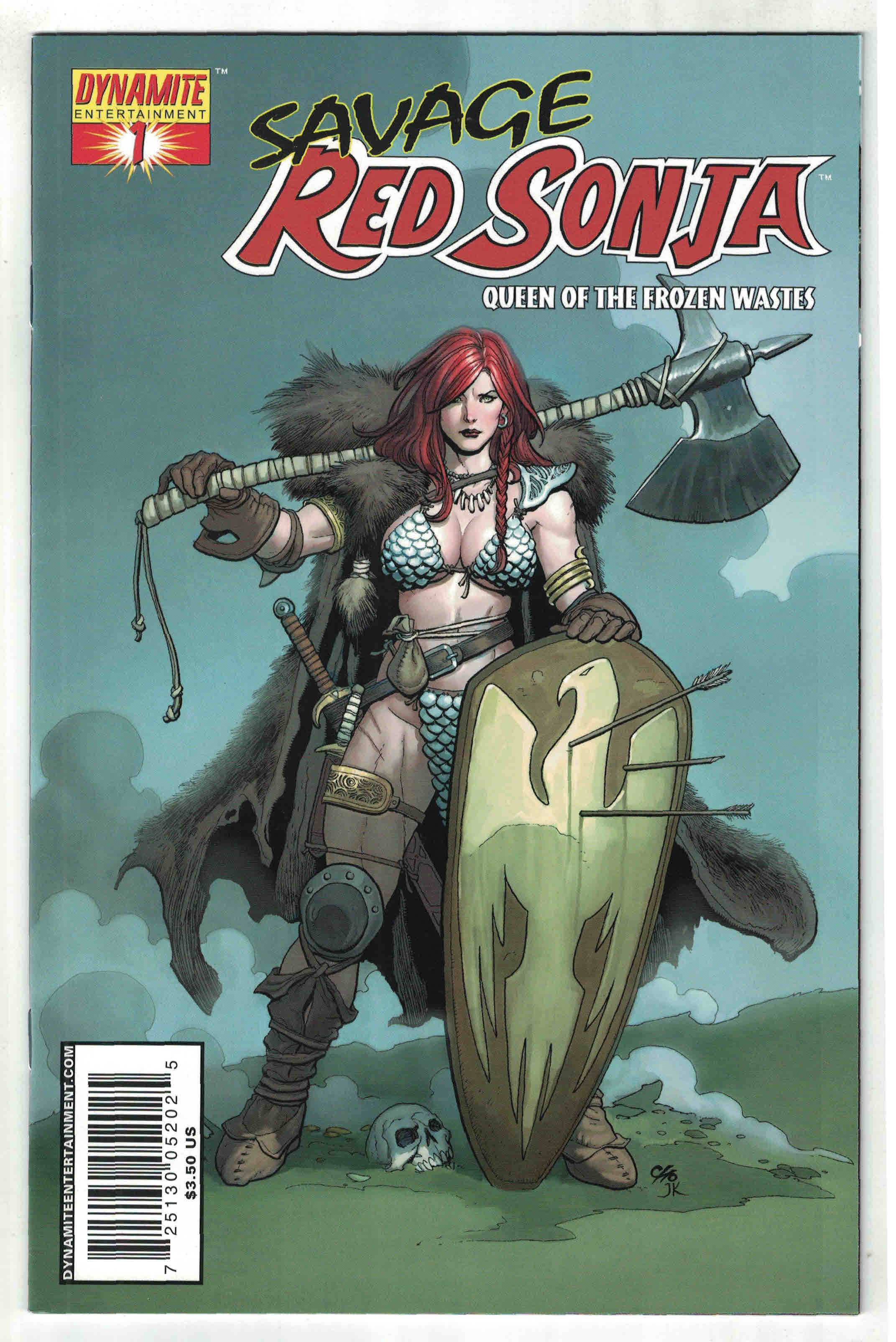 Savage Red Sonja Queen of the Frozen A Cover Cho Dynamite 2006 VF/NM – Ultimate Comics