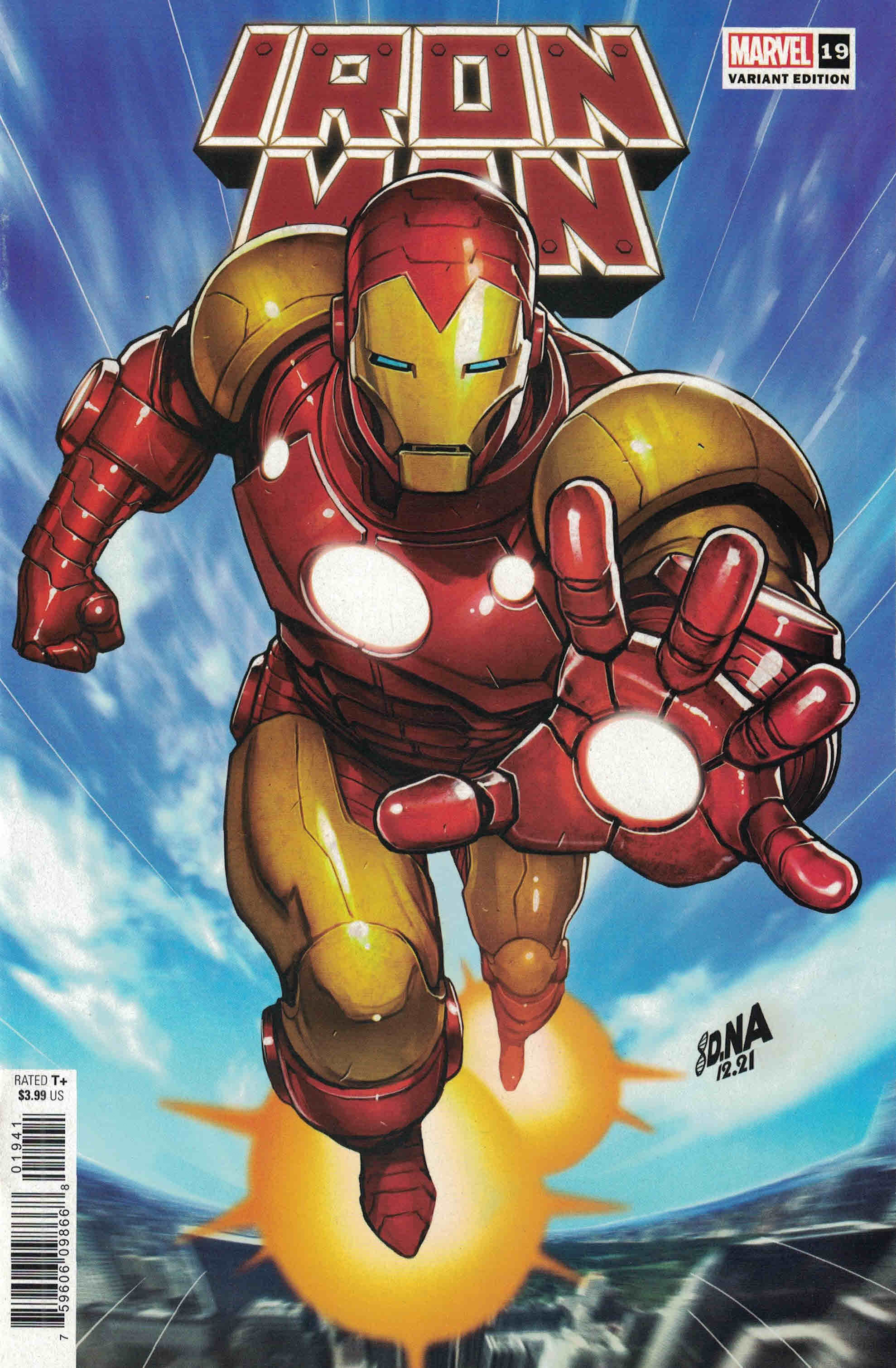 Iron Man 19 125 David Nakayama Variant Cantwell Marvel 2020