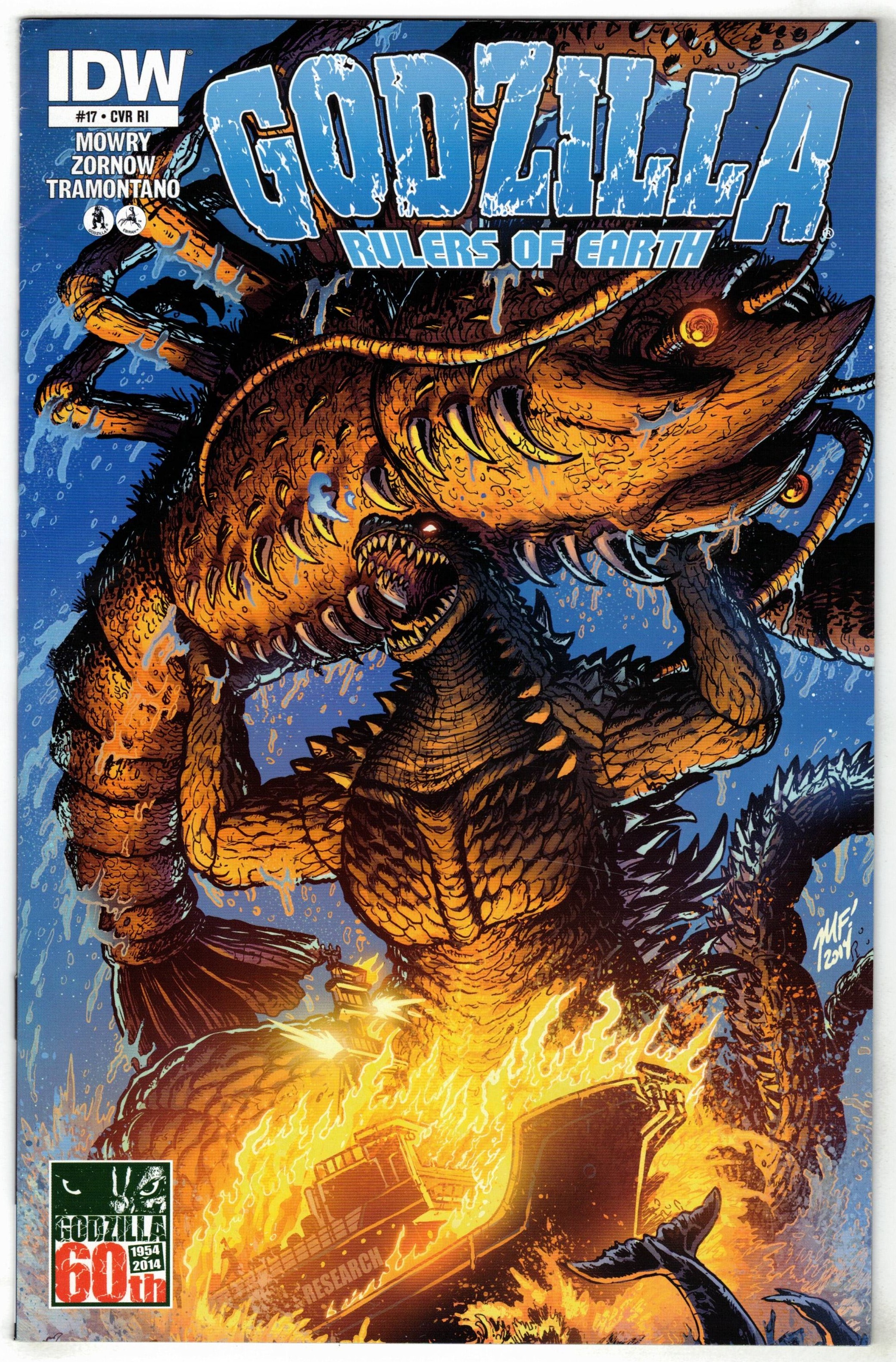 Godzilla Rulers of Earth (2013 IDW) comic books