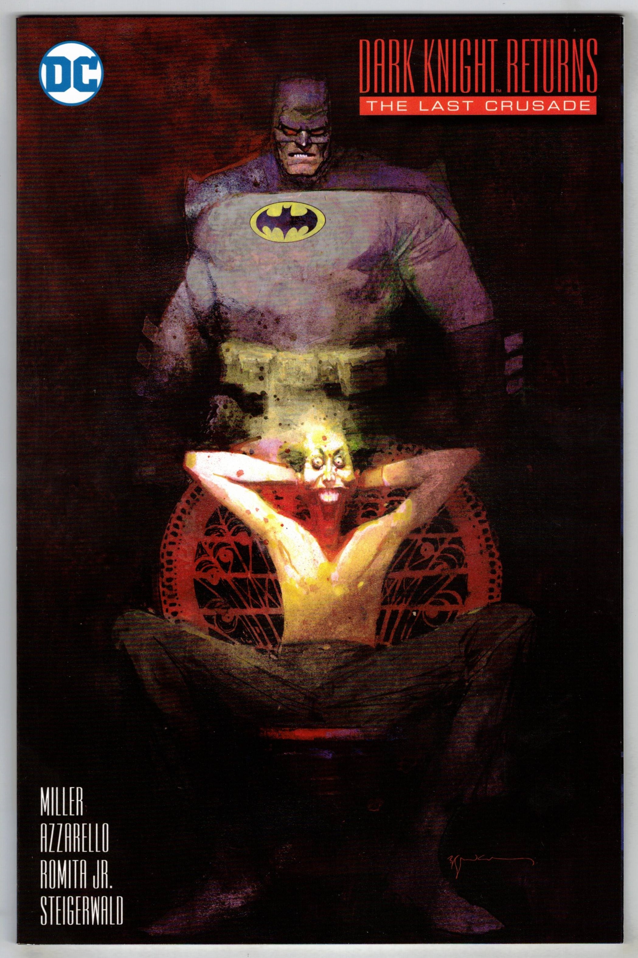 Dark Knight Returns Last Crusade #1 1:25 Sienkiewicz Variant
