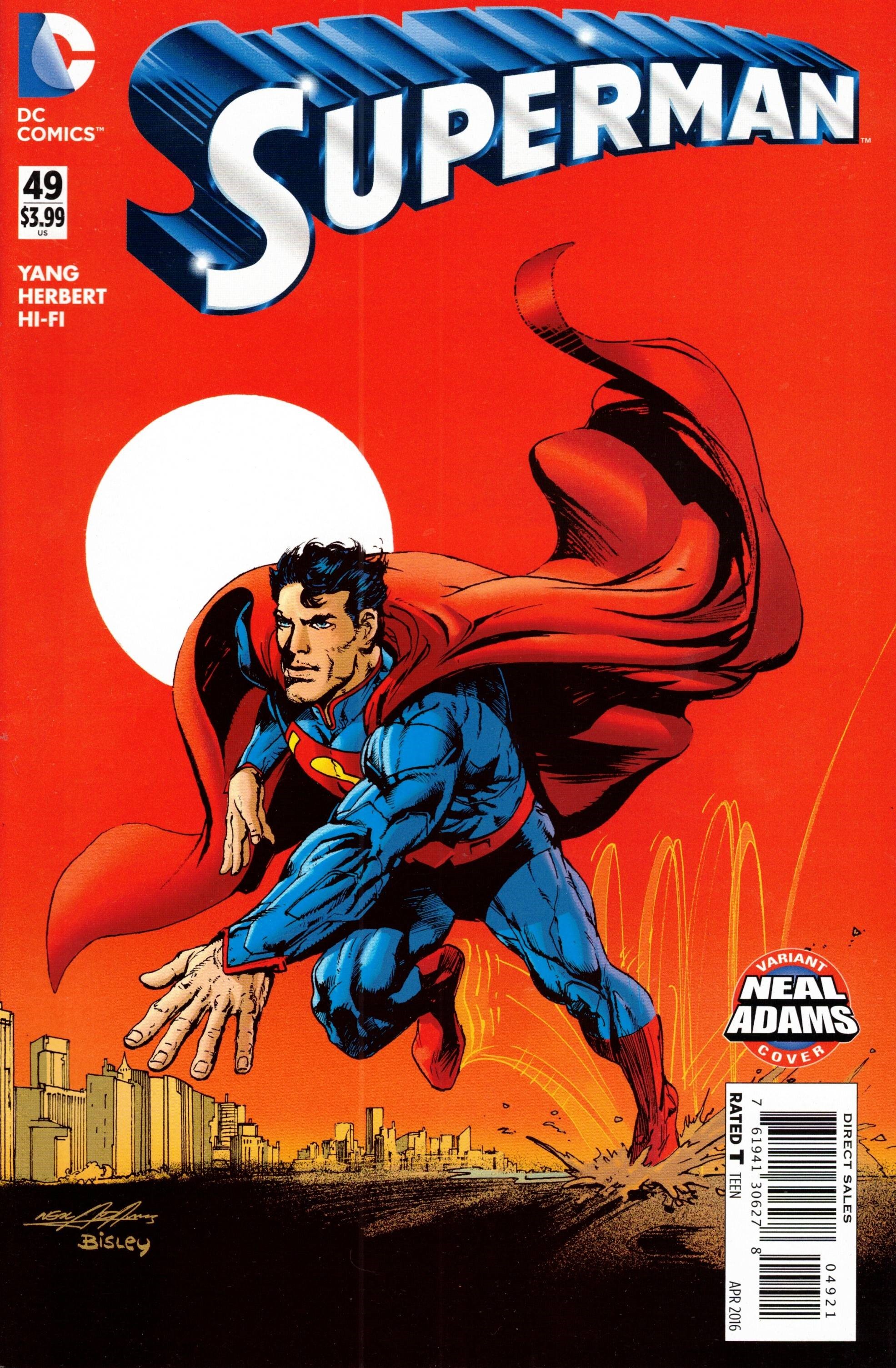 Superman #49 Neal Adams Variant New 52 DC 2011 – Ultimate Comics