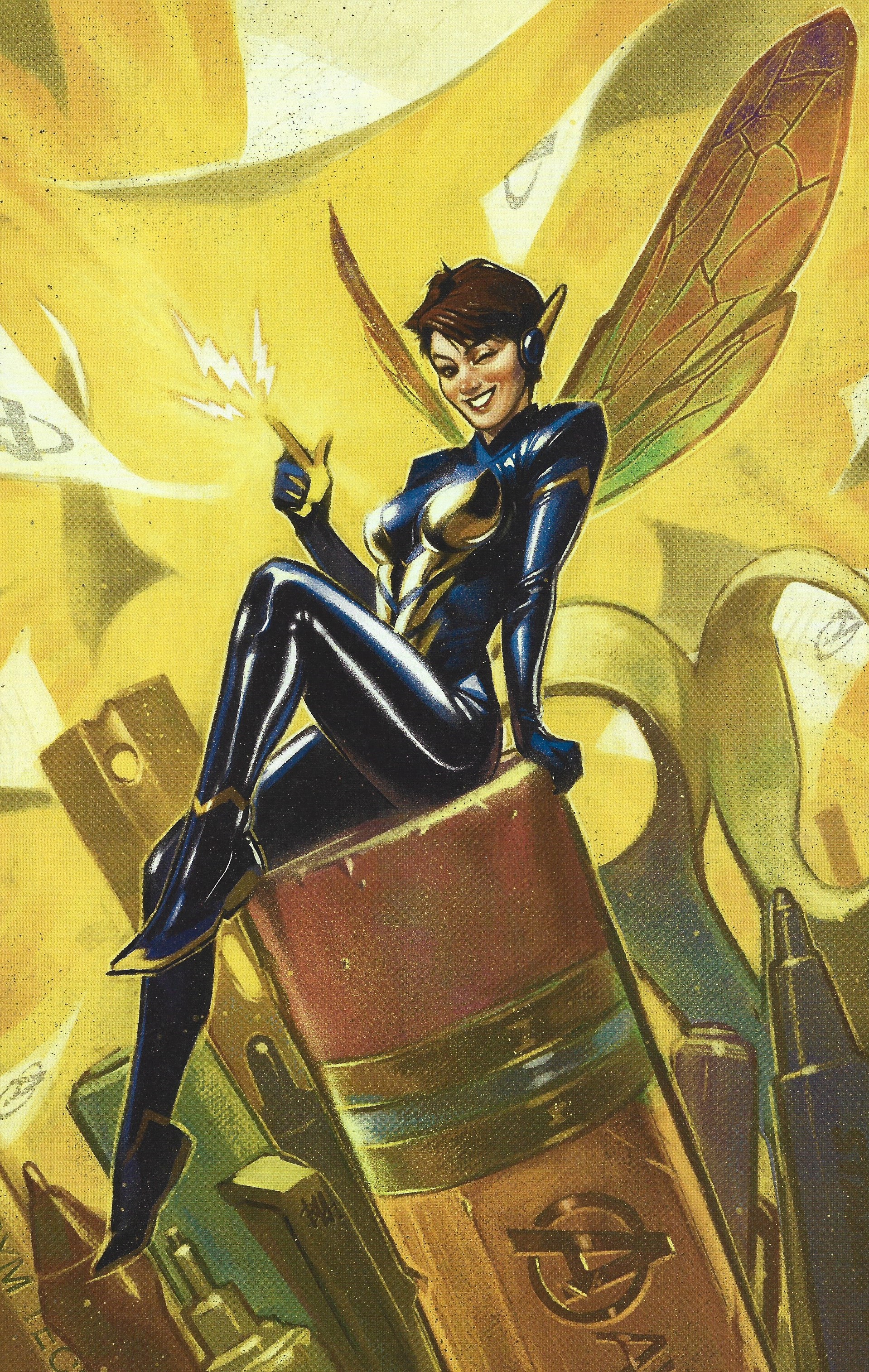 Avengers Inc #2 1:50 Ben Harvey Virgin Variant Wasp Marvel 2023