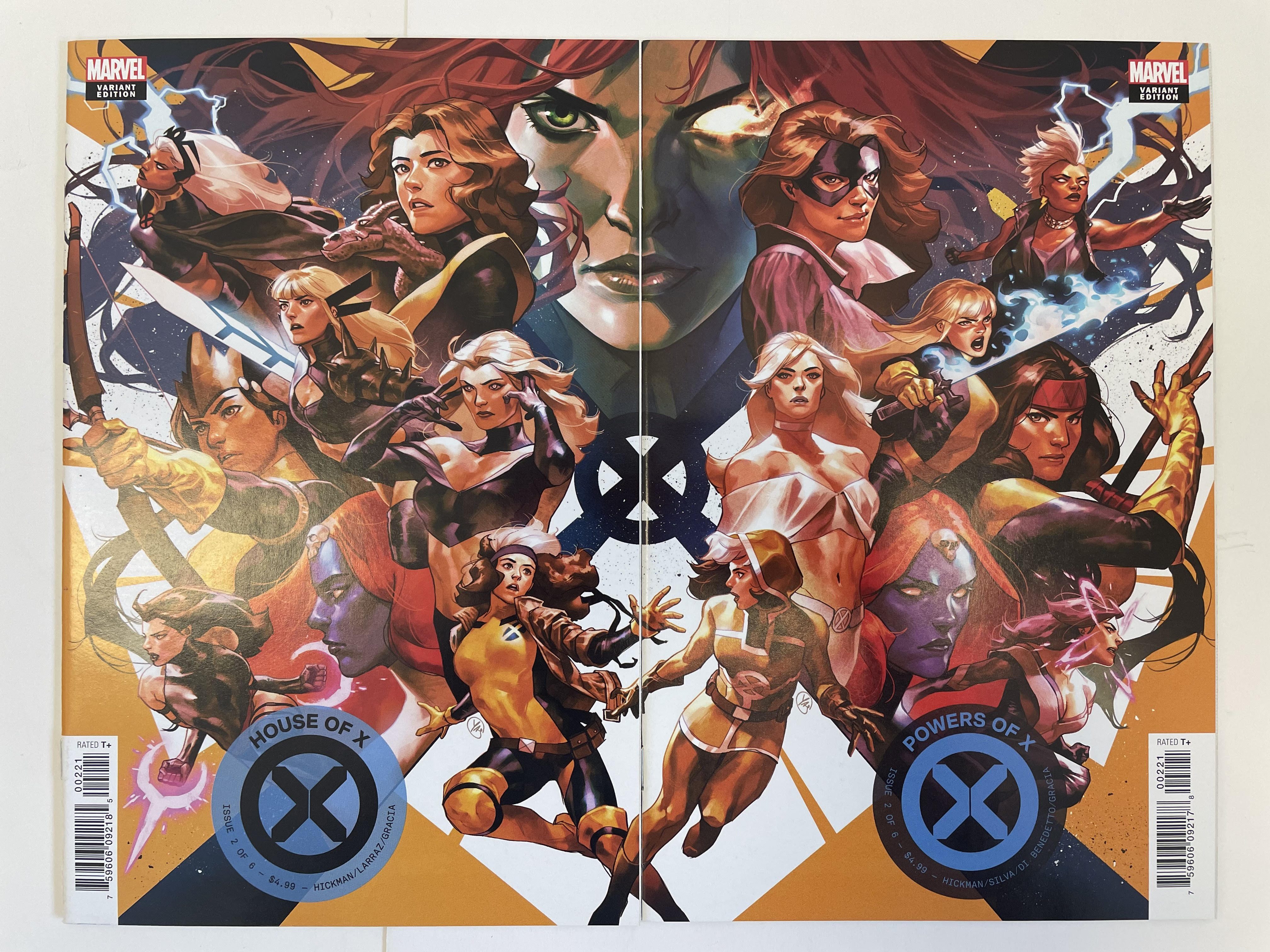 House of X Powers of X #2 Yasmin Putri Connecting Variant Set Marvel 2019