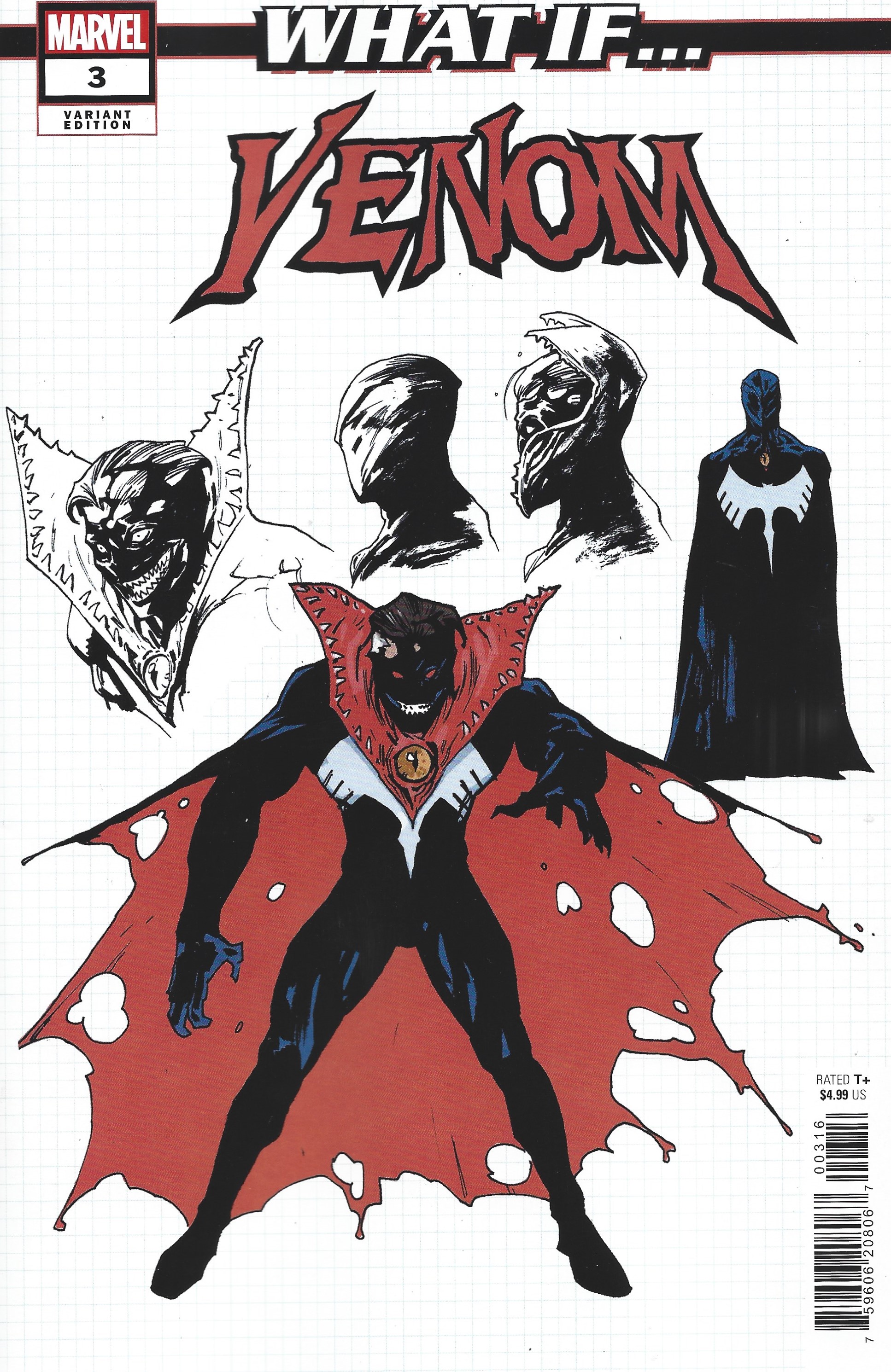 What If Venom #3 1:10 Jonas Scharf Variant Symbiote Supreme Marvel