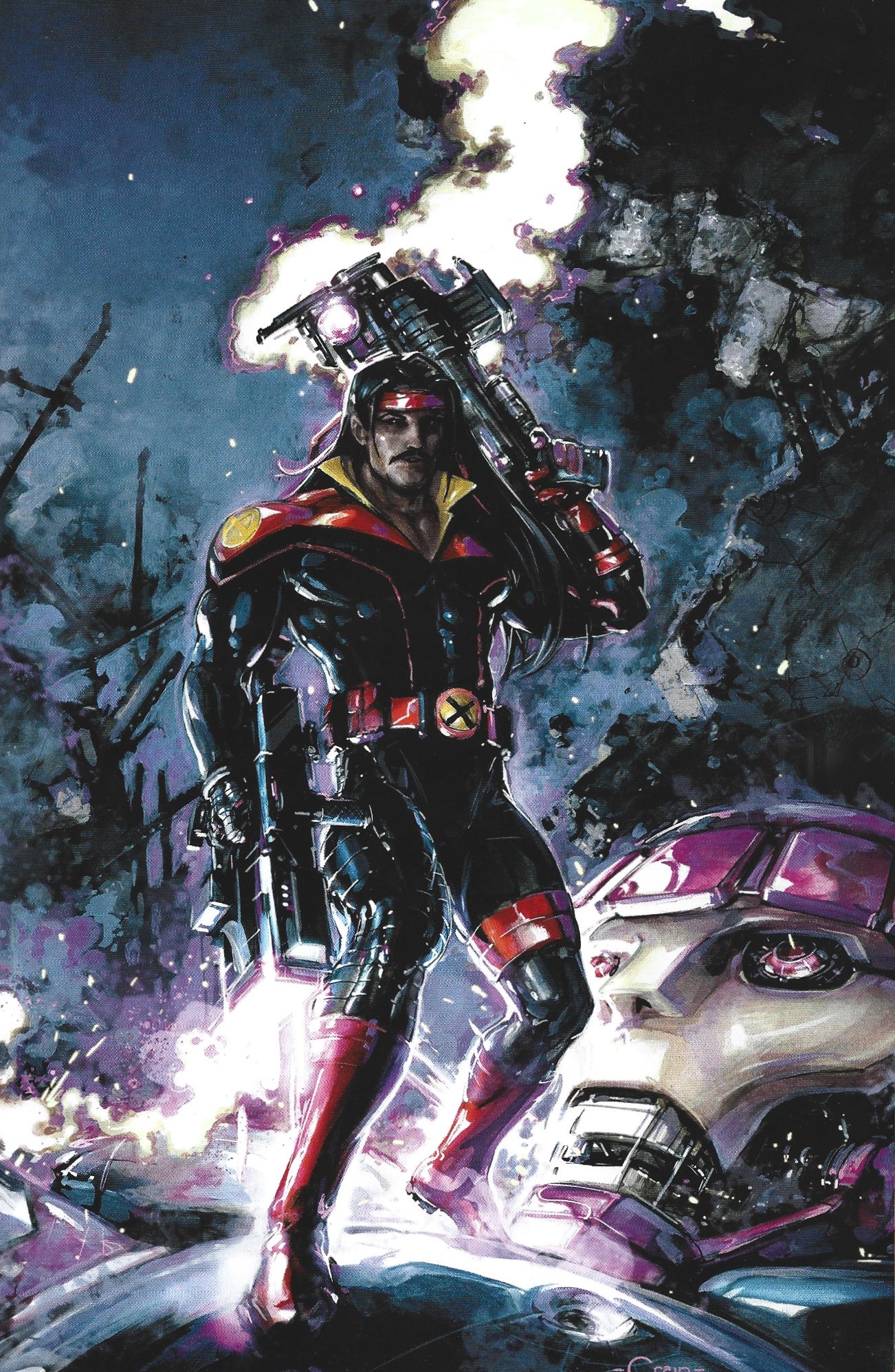 X-Force #1 1:100 Clayton Crain Virgin Variant Forge Marvel 2024