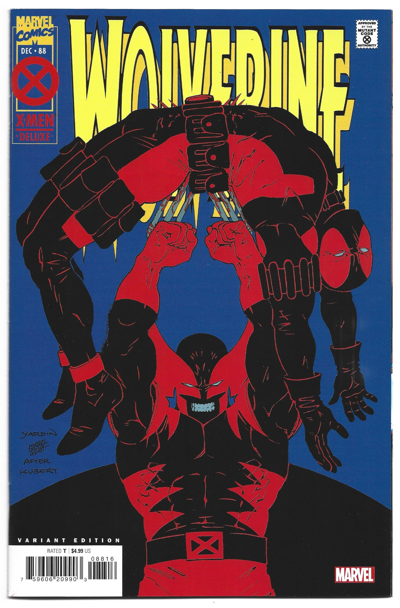 Wolverine #88 Facsimile 1:25 David Yardin Variant Marvel 2024 VF