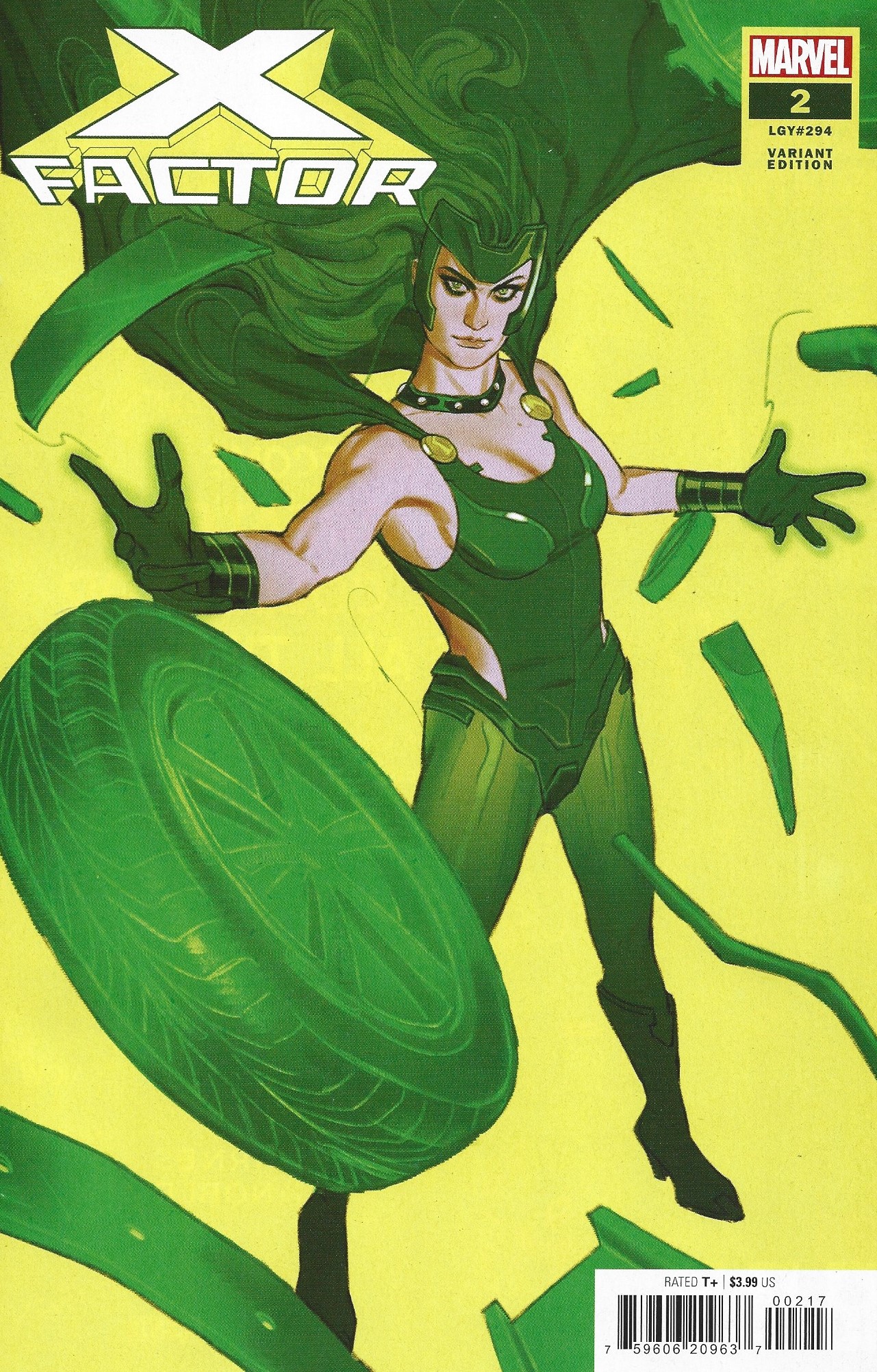 X-Factor #2 1:25 Joshua Sway Swaby Variant Polaris Marvel 2024