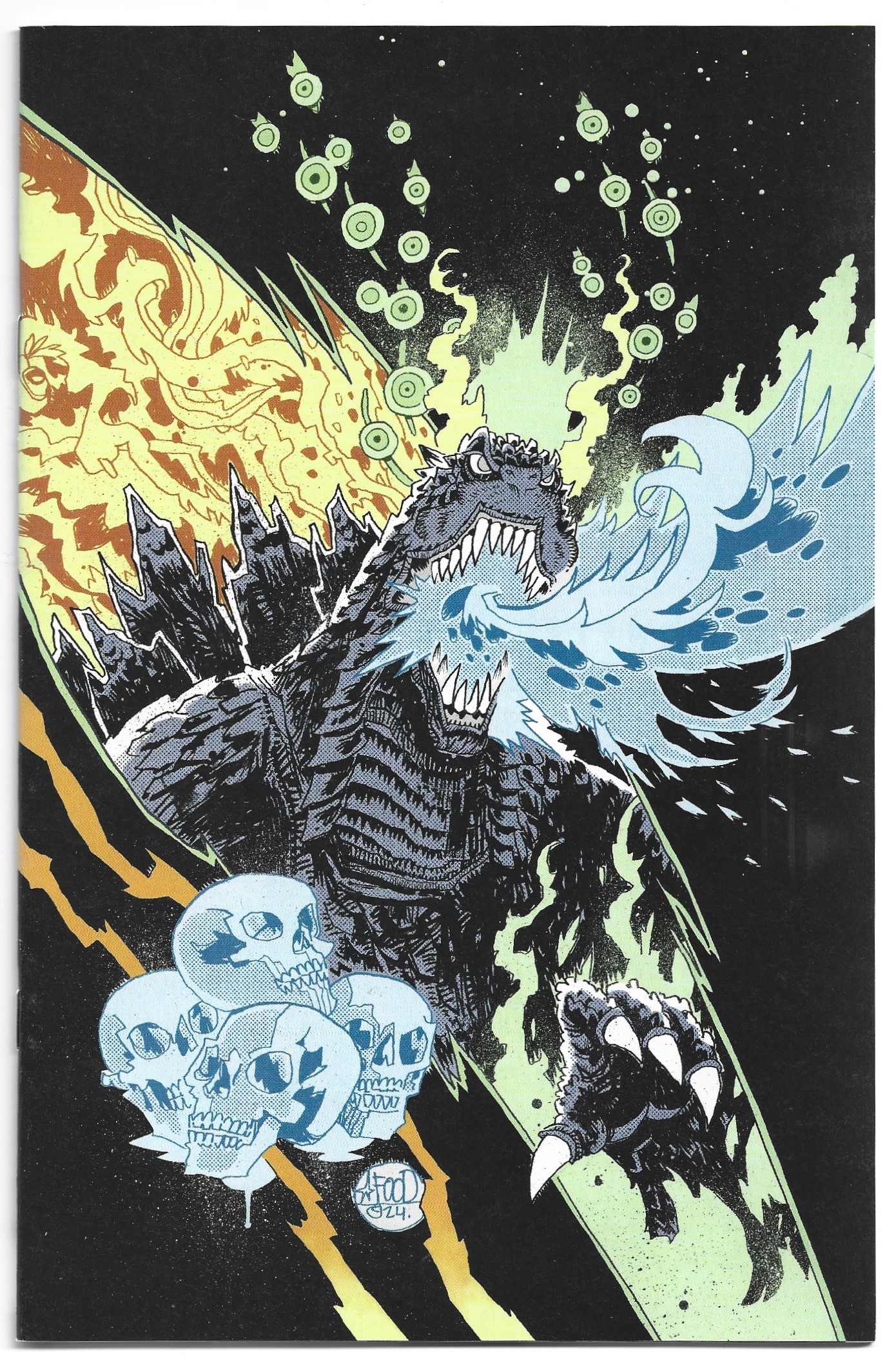 Godzilla's Monsterpiece Theatre #1 1:25 Jim Mahfood Virgin Variant