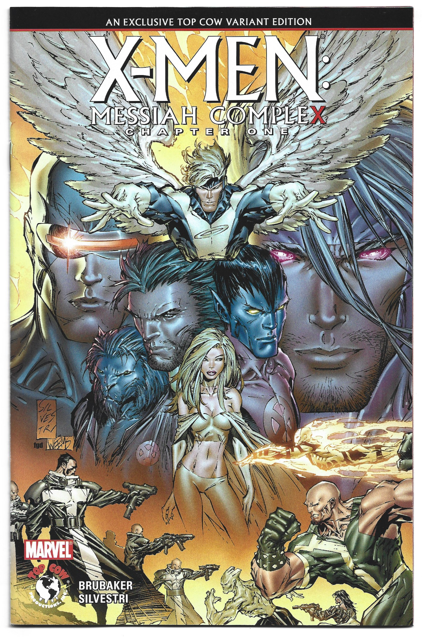 X-Men Messiah Complex #1 Marc Silvestri Top Cow Exclusive Variant