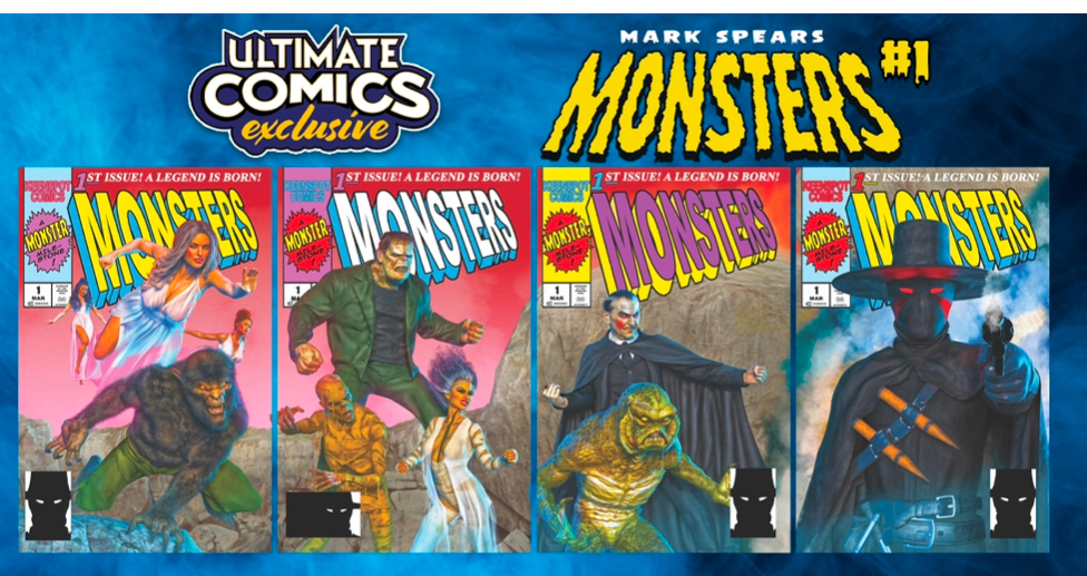 Mark Spears Monsters #1 Ultimate Exclusive X-Men 1 Homage 4 Issue