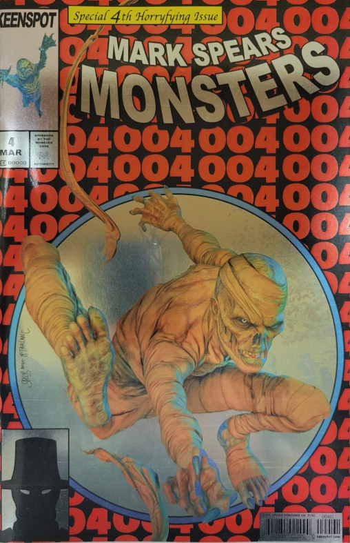 Mark Spears Monsters #4 Flip Holo Foil Variant Keenspot 2025