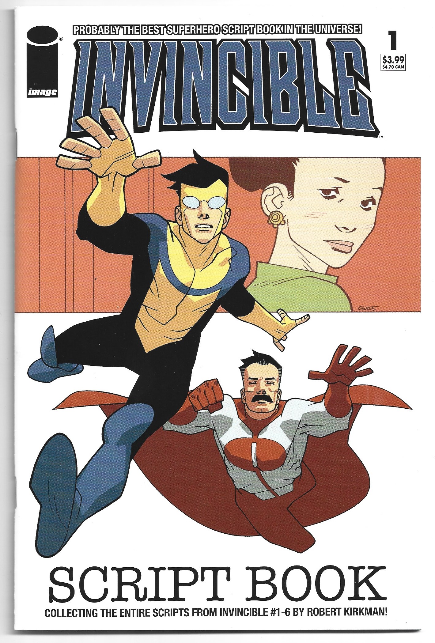Invincible Script Book #1 Collecting Scripts from #1-6 Image 2006