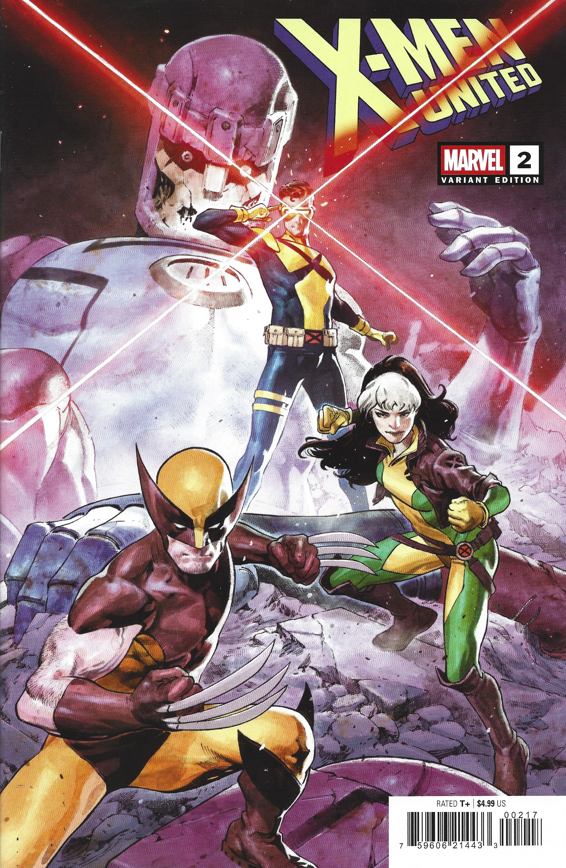 X-Men United #2 1:25 Jerome Opena Variant Marvel 2026 Eve L Ewing