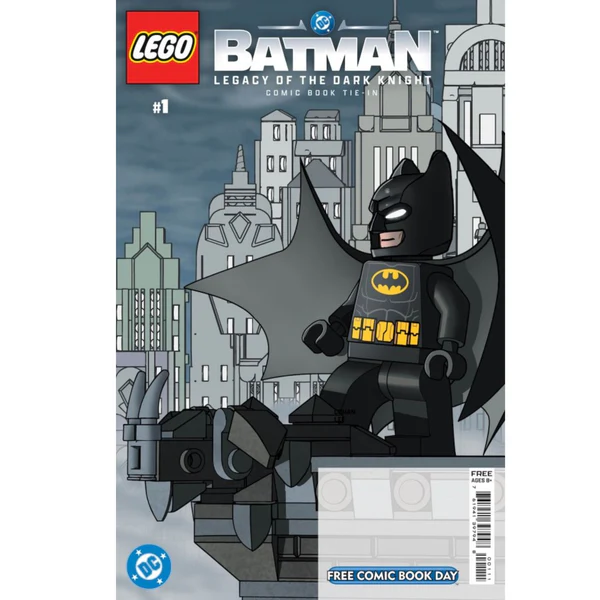 Lego Batman Legacy of the Dark Knight #1 Comic Book Tie-In FCBD